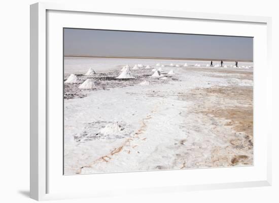 Salt Flats Near Shannah, Oman, Middle East-Sergio Pitamitz-Framed Photographic Print
