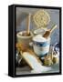 Salt in Various Containers-null-Framed Stretched Canvas