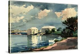 Salt Kettle, Bermuda. Dated: 1899. Dimensions: sheet: 35.4 × 53.3 cm (13 15/16 × 21 in.). Medium...-Winslow Homer-Stretched Canvas