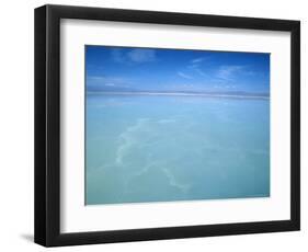 Salt-Laden Water of Lagunada Salada in the Salar de Atacama, Salt Flat, Atacama Desert, Chile-Lin Alder-Framed Photographic Print