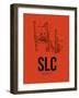 Salt Lake City Airport Orange-NaxArt-Framed Art Print