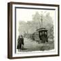 Salt Lake City an Electric Tramway by Overhead Connection 1891 Usa-null-Framed Giclee Print