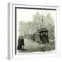 Salt Lake City an Electric Tramway by Overhead Connection 1891 Usa-null-Framed Giclee Print