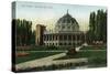 Salt Lake City, Utah, Exterior View of the Salt Palace-Lantern Press-Stretched Canvas