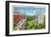 Salt Lake City, Utah, Exterior View of the Temple Square Hotel-Lantern Press-Framed Art Print