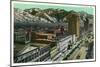 Salt Lake City, Utah - View of Main Street, c.1933-Lantern Press-Mounted Art Print