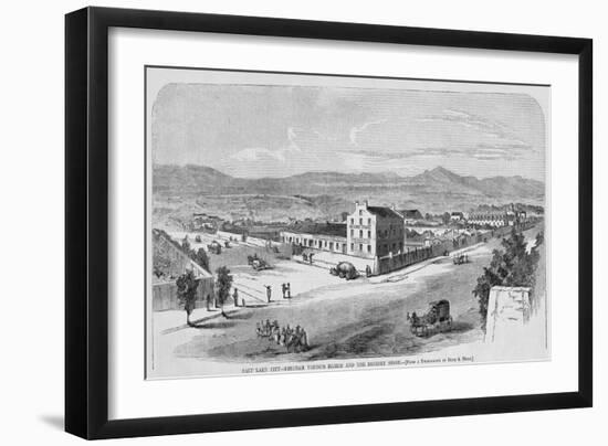 Salt Lake City, Utah-null-Framed Giclee Print