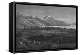 Salt Lake City-null-Framed Stretched Canvas