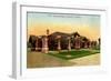 Salt Lake Depot, Pasadena, California, C.1910-35-null-Framed Giclee Print