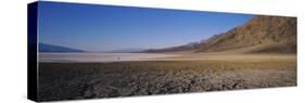 Salt Lake near a Mountain, Badwater, Death Valley National Park, Death Valley, California, USA-null-Stretched Canvas