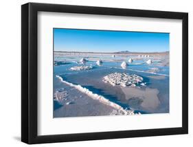 Salt Lake - Salar De Uyuni in Bolivia-xura-Framed Photographic Print