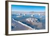 Salt Lake - Salar De Uyuni in Bolivia-xura-Framed Photographic Print