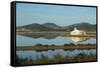 Salt Lake, Ses Salines Natural Park, Ibiza, Balearic Islands, Spain, Mediterranean, Europe-Emanuele Ciccomartino-Framed Stretched Canvas