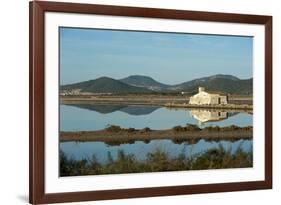 Salt Lake, Ses Salines Natural Park, Ibiza, Balearic Islands, Spain, Mediterranean, Europe-Emanuele Ciccomartino-Framed Photographic Print