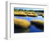 Salt Marsh at Sunrise, Estuary of New Meadow River in Early Autumn, Maine, Usa-Scott T^ Smith-Framed Photographic Print