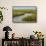 Salt marsh cord grass, Cape Cod, Long Point Lighthouse in the background, Massachusetts-Phil Savoie-Framed Stretched Canvas displayed on a wall