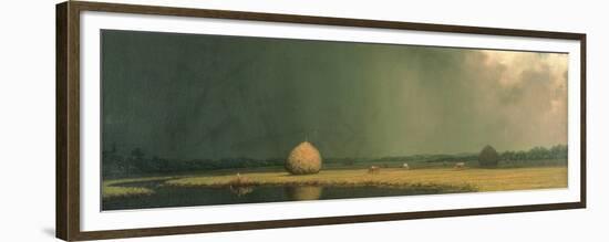 Salt Marsh Hay, C.1865-Martin Johnson Heade-Framed Giclee Print
