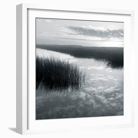 Salt Marsh Reflections-Michael Kahn-Framed Giclee Print