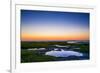 Salt Marsh Tidal Pools at Low Tide, Boat Meadow Beach, Eastham, Cape Cod, Massachusetts, USA-Mira-Framed Photographic Print