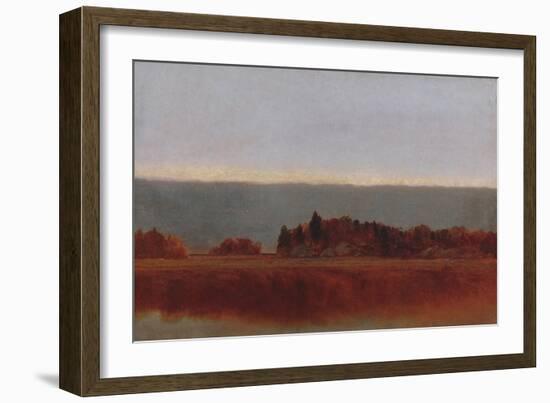 Salt Meadow in October, 1872-John Frederick Kensett-Framed Giclee Print