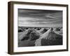 Salt Mine at Sambhar Lake, Sambhar, Rajasthan, India. Black and White Version-f9photos-Framed Photographic Print