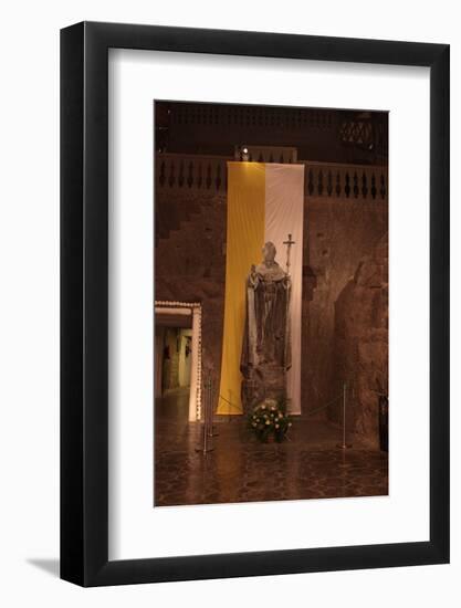 Salt Mine in Wieliczka. Poland - Jan Pawel II-B-D-S-Framed Photographic Print