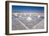 Salt Mounds Extracted from Salt Plains, Salar De Uyuni, Colchani, Bolivia, South America-Kim Walker-Framed Photographic Print