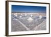 Salt Mounds Extracted from Salt Plains, Salar De Uyuni, Colchani, Bolivia, South America-Kim Walker-Framed Photographic Print