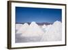 Salt Mounds Extracted from Salt Plains, Salar De Uyuni, Colchani, Bolivia, South America-Kim Walker-Framed Photographic Print