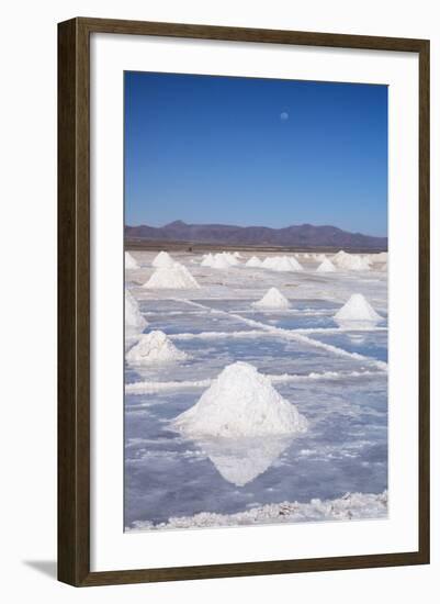 Salt Mounds-Kim Walker-Framed Photographic Print