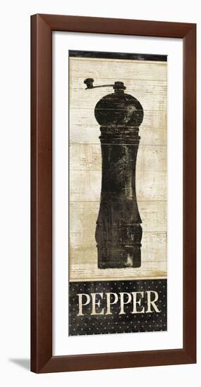 Salt & Pepper II-Daphné B-Framed Art Print