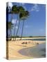 Salt Pond Park Located on the Island of Kauai, Hawaii, USA-David R. Frazier-Stretched Canvas