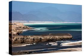 Salt Reserve Lake Assal, Djibouti, Africa-Renato Granieri-Stretched Canvas