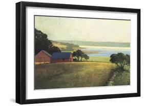 Salt Water Farm-Sandy Wadlington-Framed Giclee Print