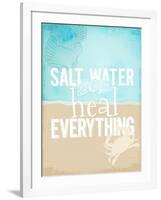 Salt Water Heals Everything-The Saturday Evening Post-Framed Giclee Print