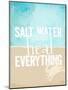 Salt Water Heals Everything-The Saturday Evening Post-Mounted Giclee Print