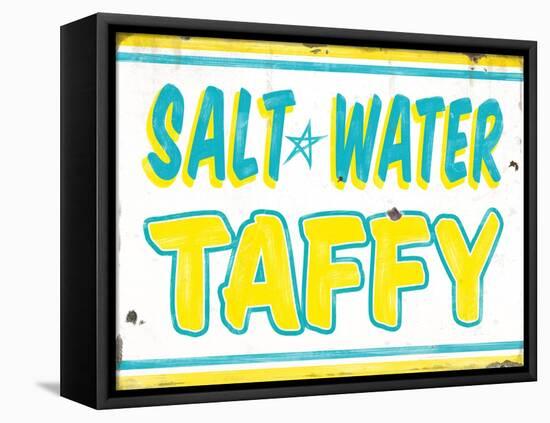 Salt Water Taffy-Retroplanet-Framed Stretched Canvas