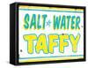 Salt Water Taffy-Retroplanet-Framed Stretched Canvas