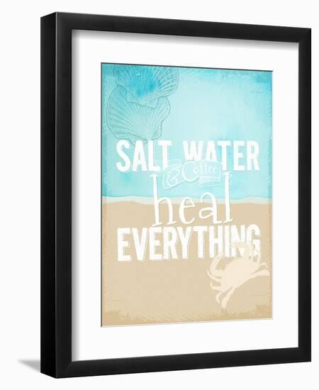 Salt Water-null-Framed Giclee Print