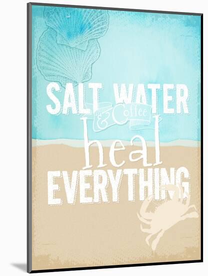 Salt Water-null-Mounted Giclee Print