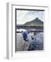 Salt Workers, Mauritius, Indian Ocean, Africa-Alain Evrard-Framed Photographic Print