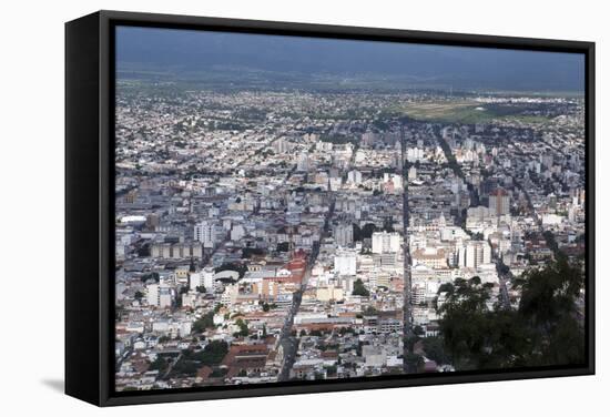 Salta from Above, Argentina-Peter Groenendijk-Framed Stretched Canvas