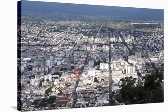 Salta from Above, Argentina-Peter Groenendijk-Stretched Canvas