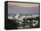 Salta Province, Salta, View from the East, Dawn, Argentina-Walter Bibikow-Framed Stretched Canvas