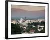 Salta Province, Salta, View from the East, Dawn, Argentina-Walter Bibikow-Framed Photographic Print