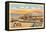 Saltair Pavilion, Great Salt Lake, Utah-null-Framed Stretched Canvas