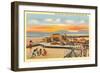 Saltair Pavilion, Great Salt Lake, Utah-null-Framed Art Print