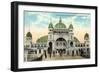 Saltair Pavilion, Salt Lake City, Utah-null-Framed Art Print