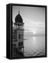 Saltair - Sunset, C.1920-25 (B/W Photo)-George Lytle Beam-Framed Stretched Canvas