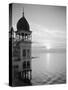 Saltair - Sunset, C.1920-25 (B/W Photo)-George Lytle Beam-Stretched Canvas